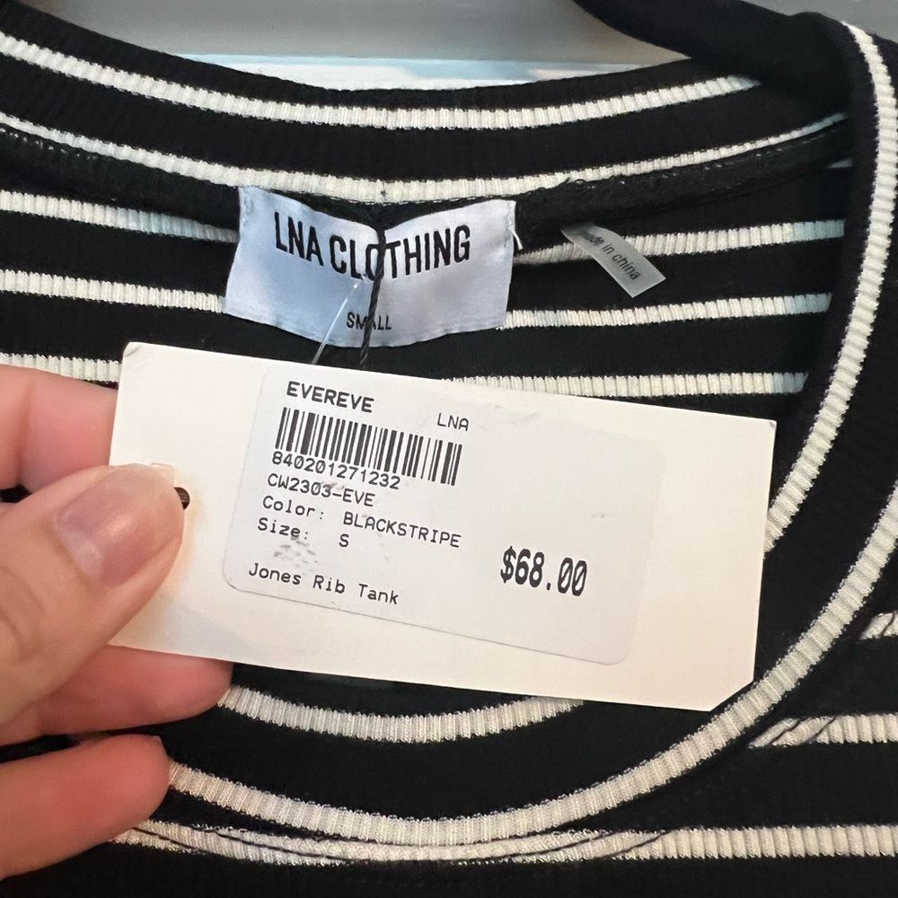 LNA Jones Rib Tank - Small - Picture 2 of 3